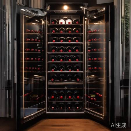 红酒柜照明与湿度控
