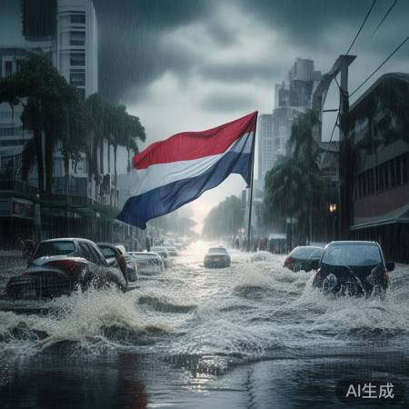 泰国雨季洪水，泼水节忽视预警