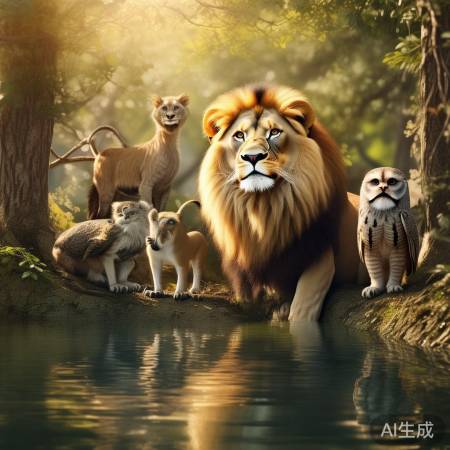 尊重自然，保护动物，生活有趣