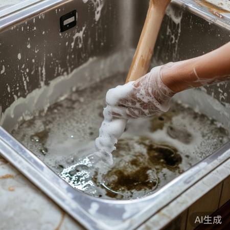 油垢刷净不留痕