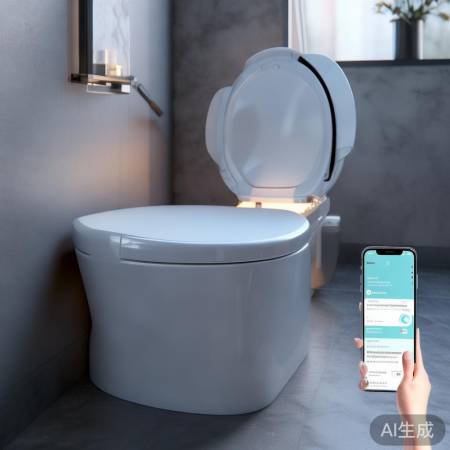 遥控马桶盖，智能冲水省心
