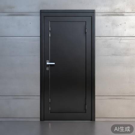 黑色防盗门，低调奢华