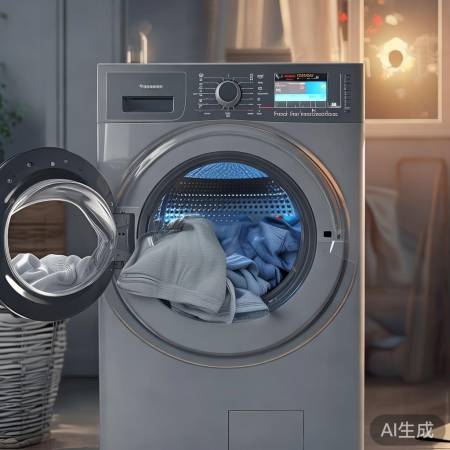 松下洗衣机操作简便，预约省心