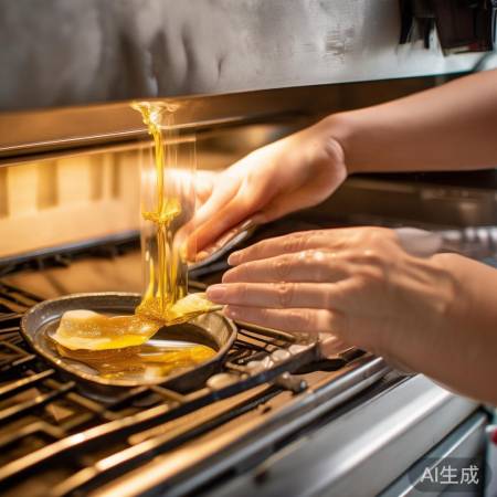 轻旋出油，勿用力过猛