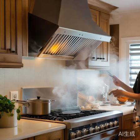 厨房通风，防油烟防蚊虫