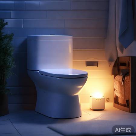 智能马桶小夜灯分享完毕