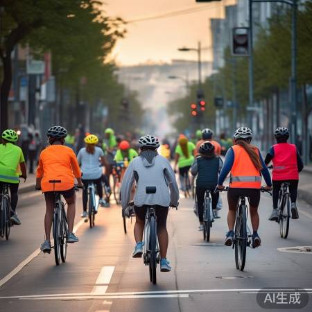 文明骑车，安全出行