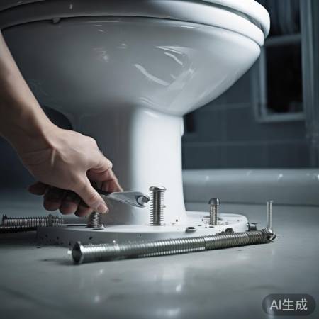 马桶螺丝需轻拧