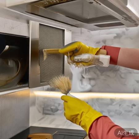 抽油烟机清洁小窍门