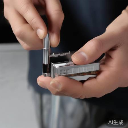 更换电池，注意正负极