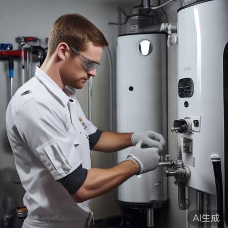 调试水温，检查安全装置