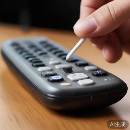 遥控失灵,酒精擦拭恢复
