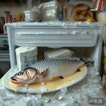 冷冻室不宜放海鲜、豆腐等