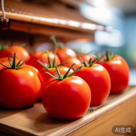 “选新鲜、通风存番茄”