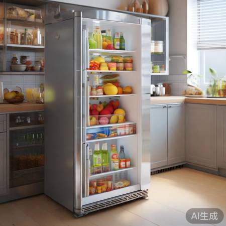 “大冰箱,空间布局合理”